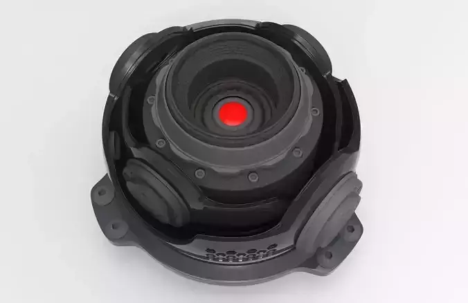 Robot Cyborg Eye 3d model