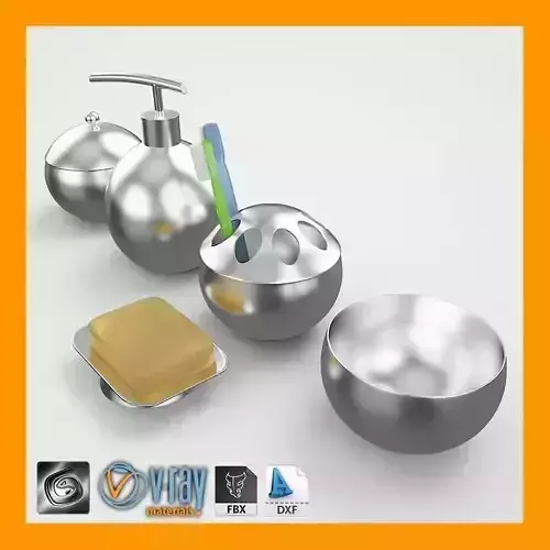 Bathroom Accessories Set 1