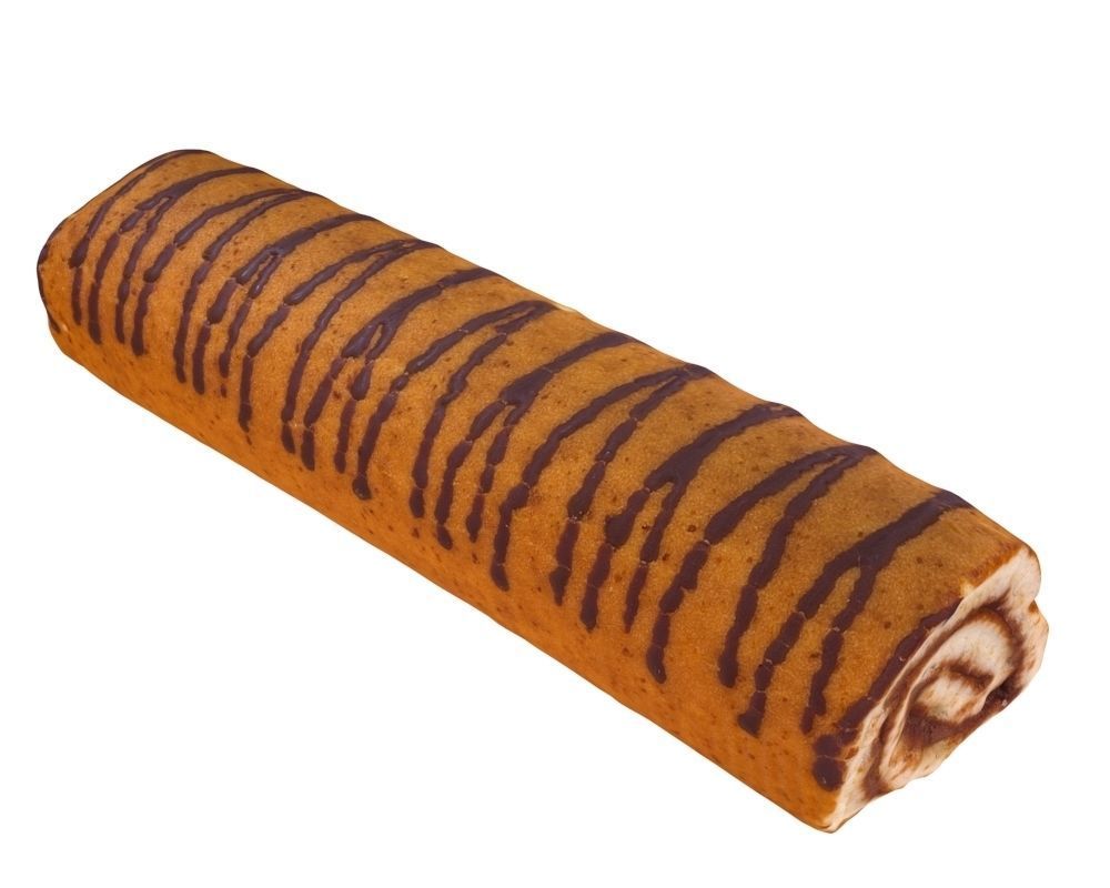 Cake Roll 3D model_3