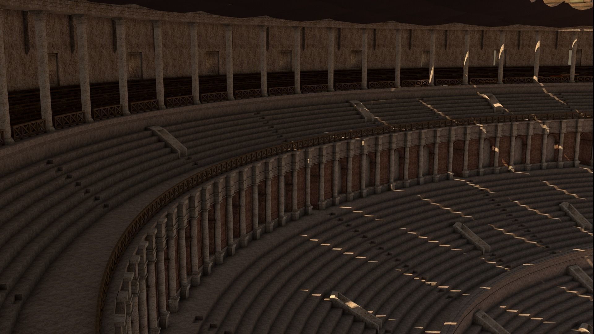 Roman Colosseum Reconstruction 3D model_16