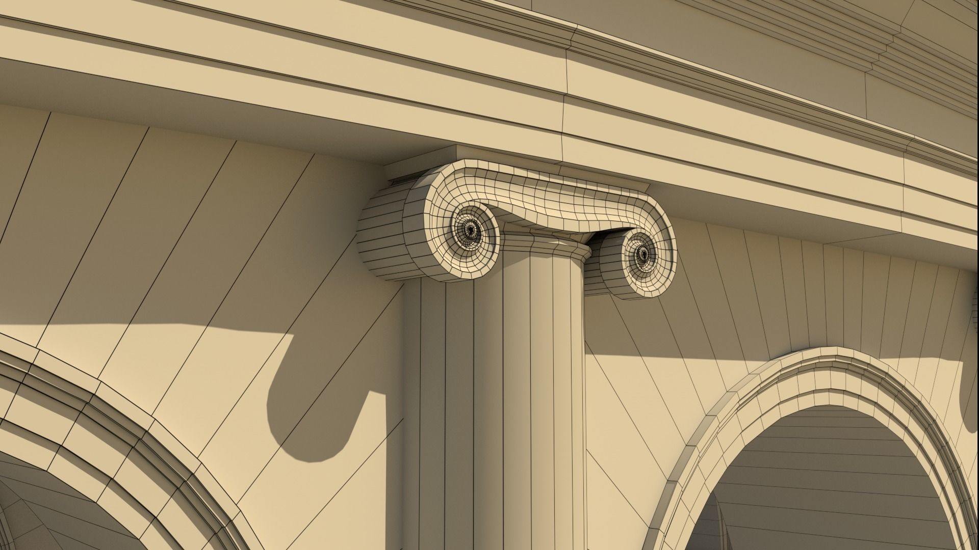 Roman Colosseum Reconstruction 3D model_31
