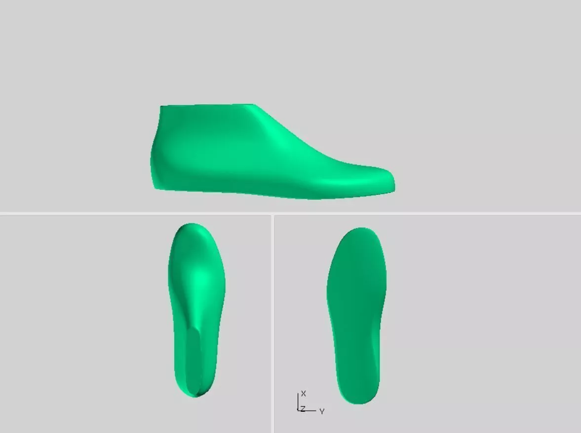Performance Running Shoe Last 3D print model
