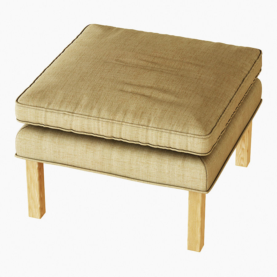 Pouf Fredericia 3D model_1