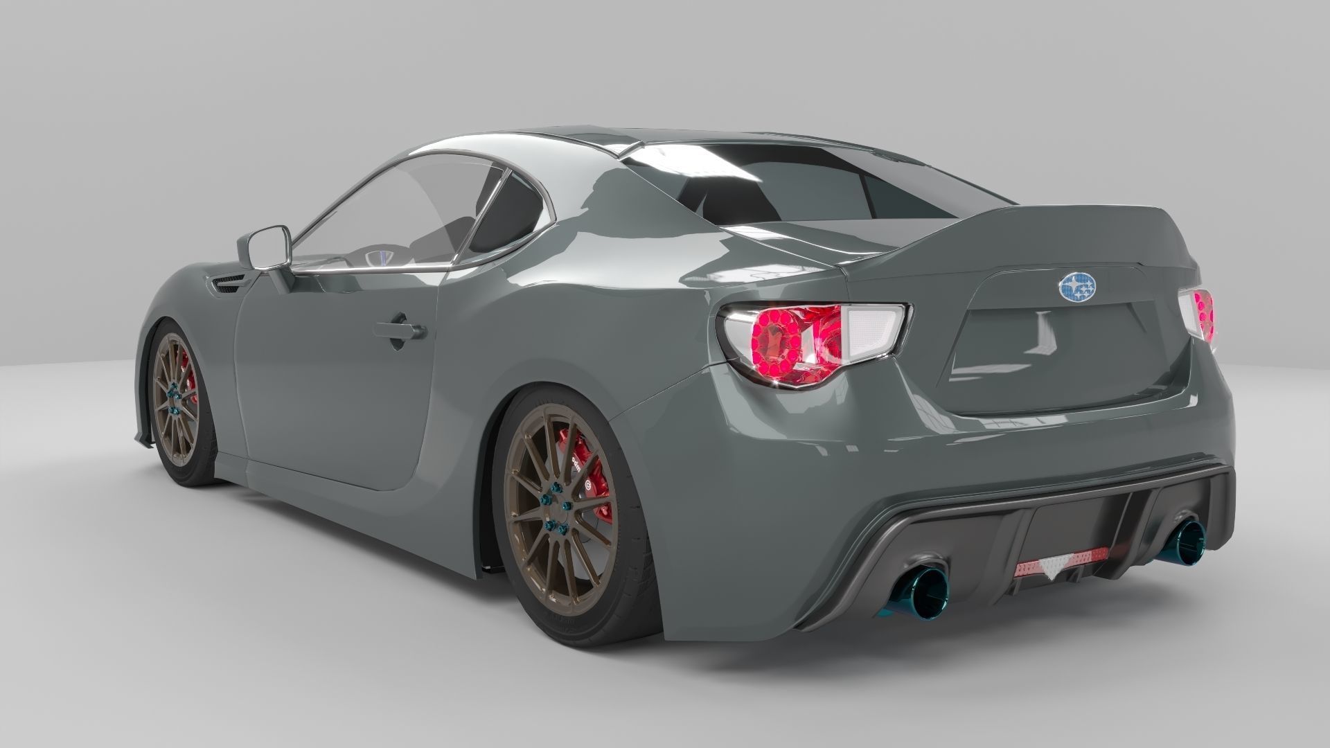 Subaru BRZ 3D model_3