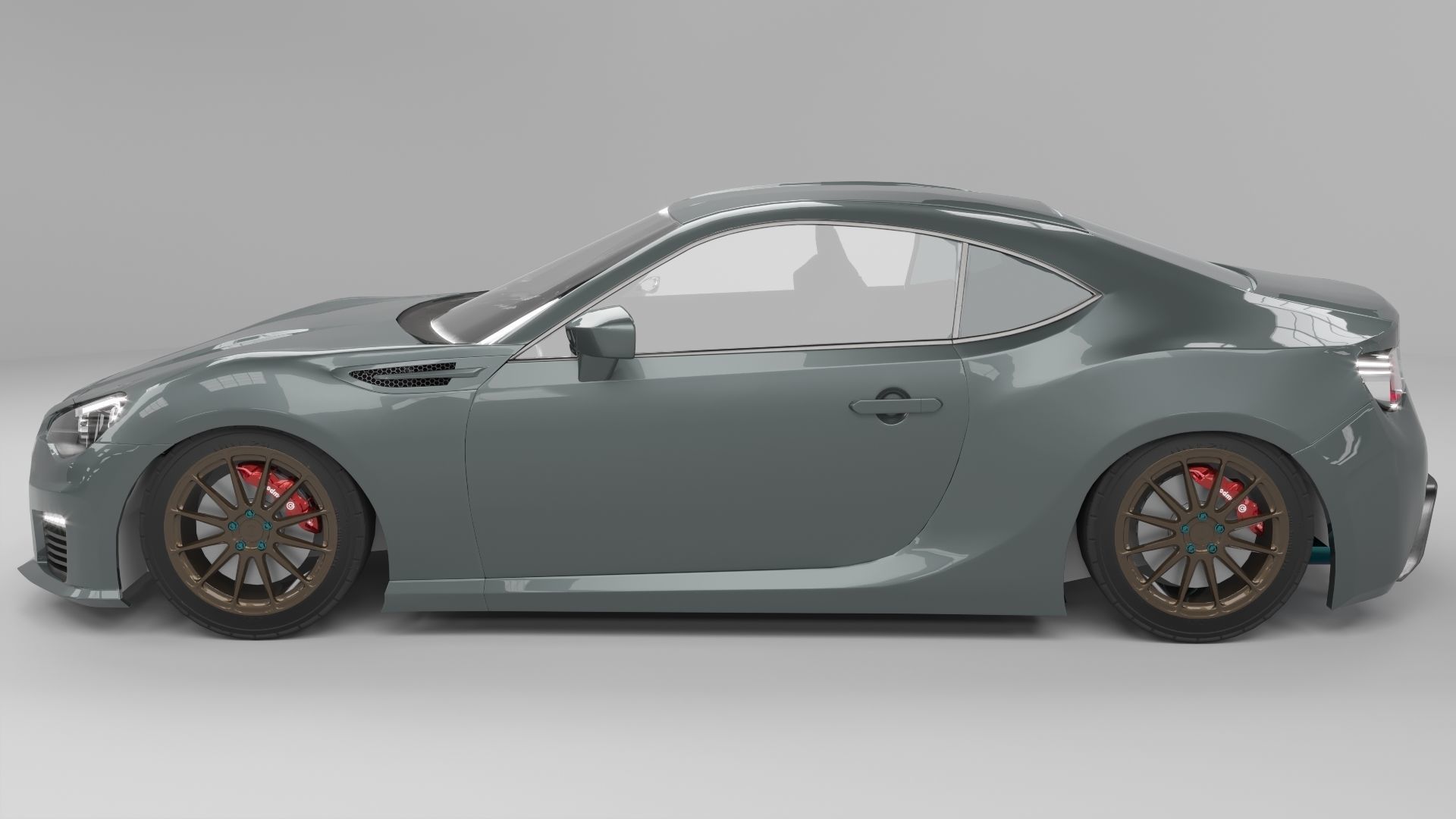 Subaru BRZ 3D model_2
