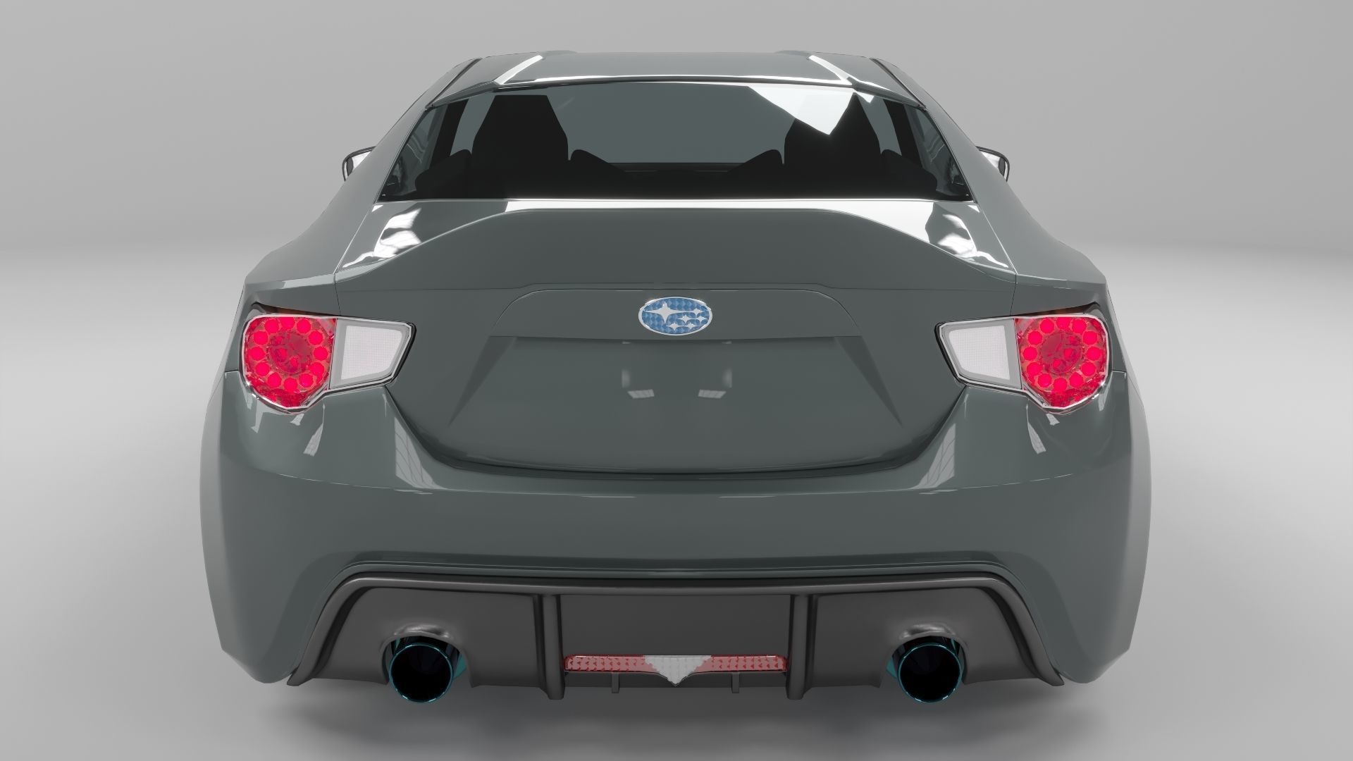 Subaru BRZ 3D model_4
