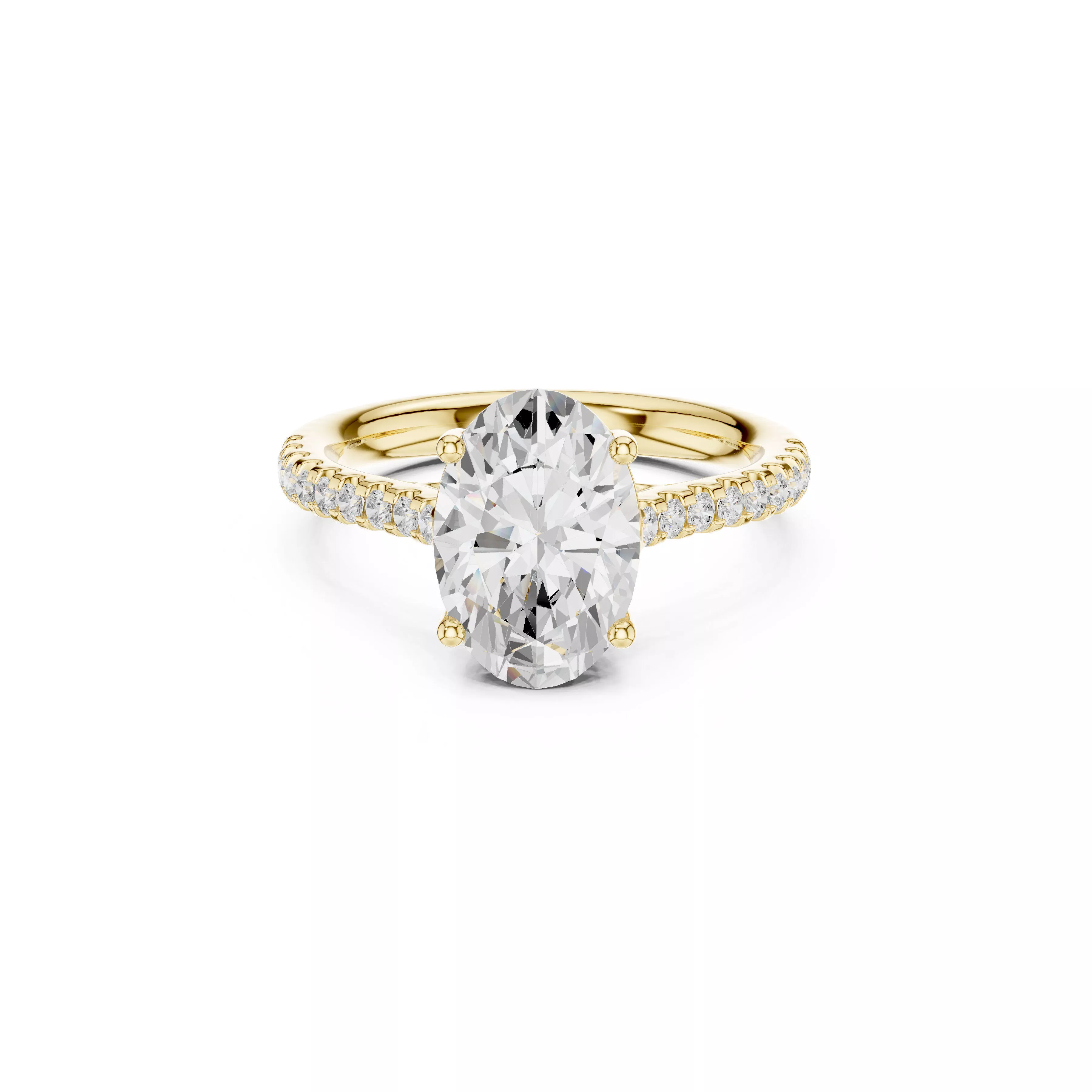 Luxury Diamond Ring Jewelry CAD 3DM STL M-729 3D print model