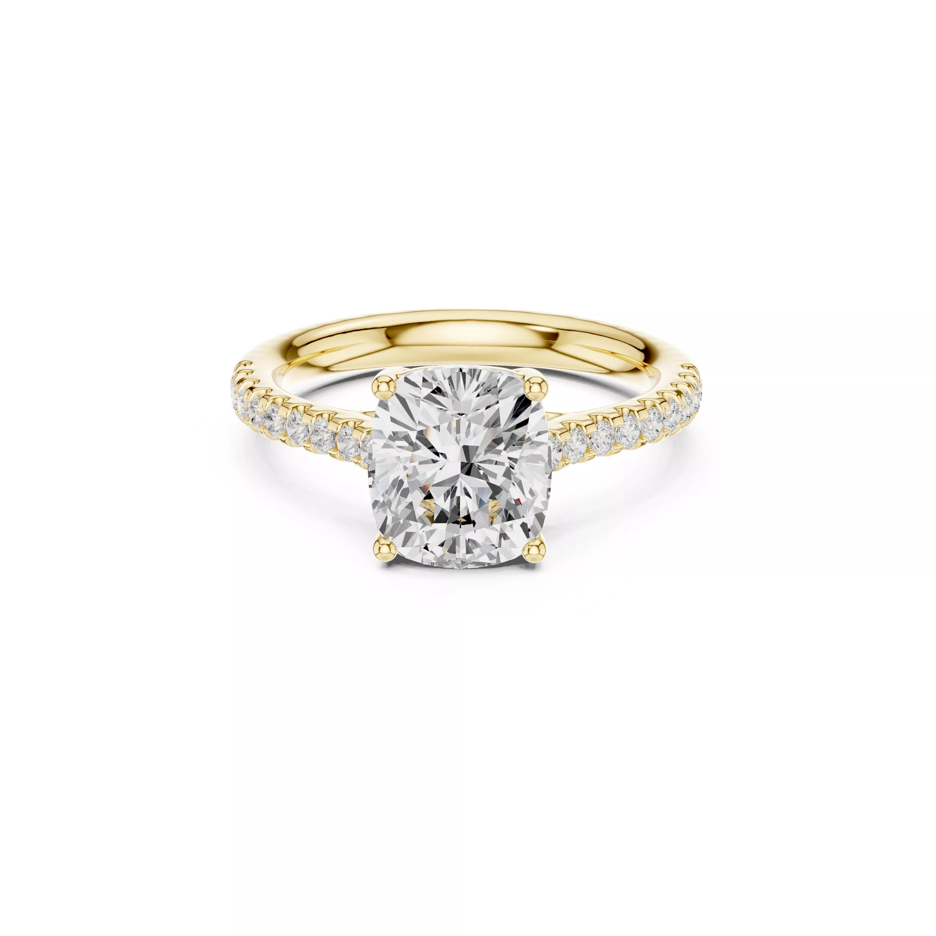 Luxury Diamond Ring Jewelry CAD 3DM STL M-728 3D print model