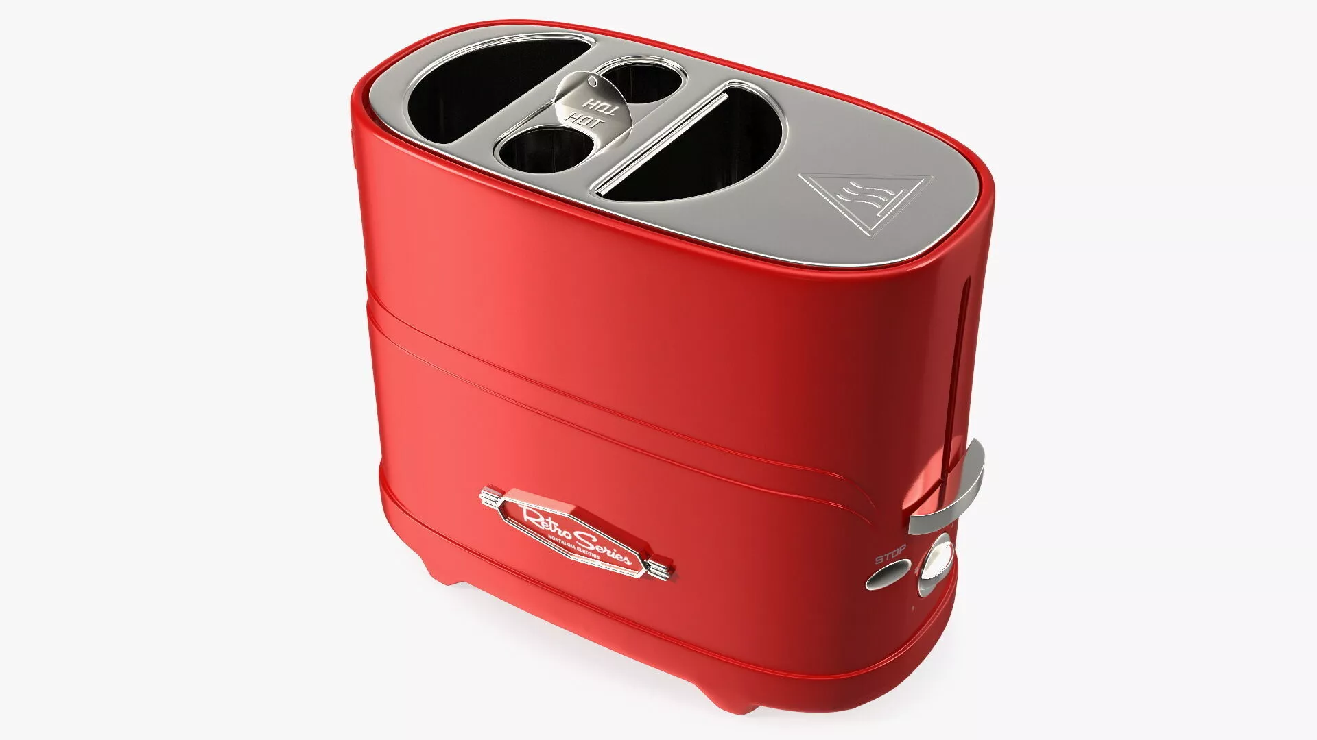 Nostalgia Retro Series Pop-Up Hot Dog Toaster 3D model