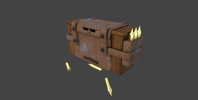 Military Inventory  Free low-poly 3D model