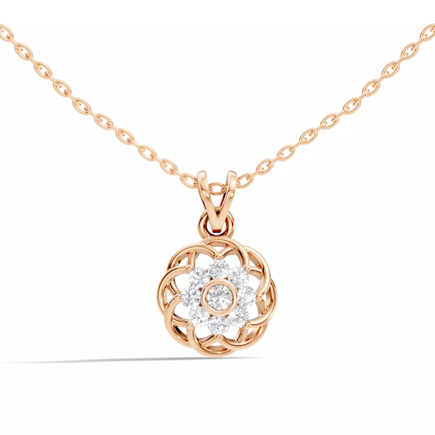 Diamond Pendant 3D print model