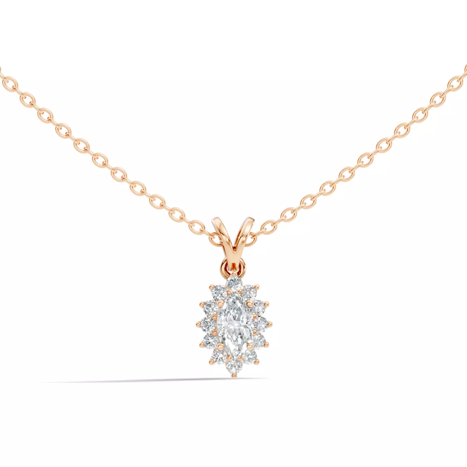 Solitaire Pendant 3D print model