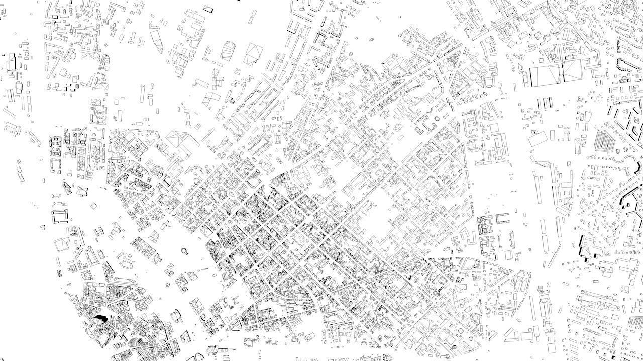 Riga Streets and Buildings 3D model_9