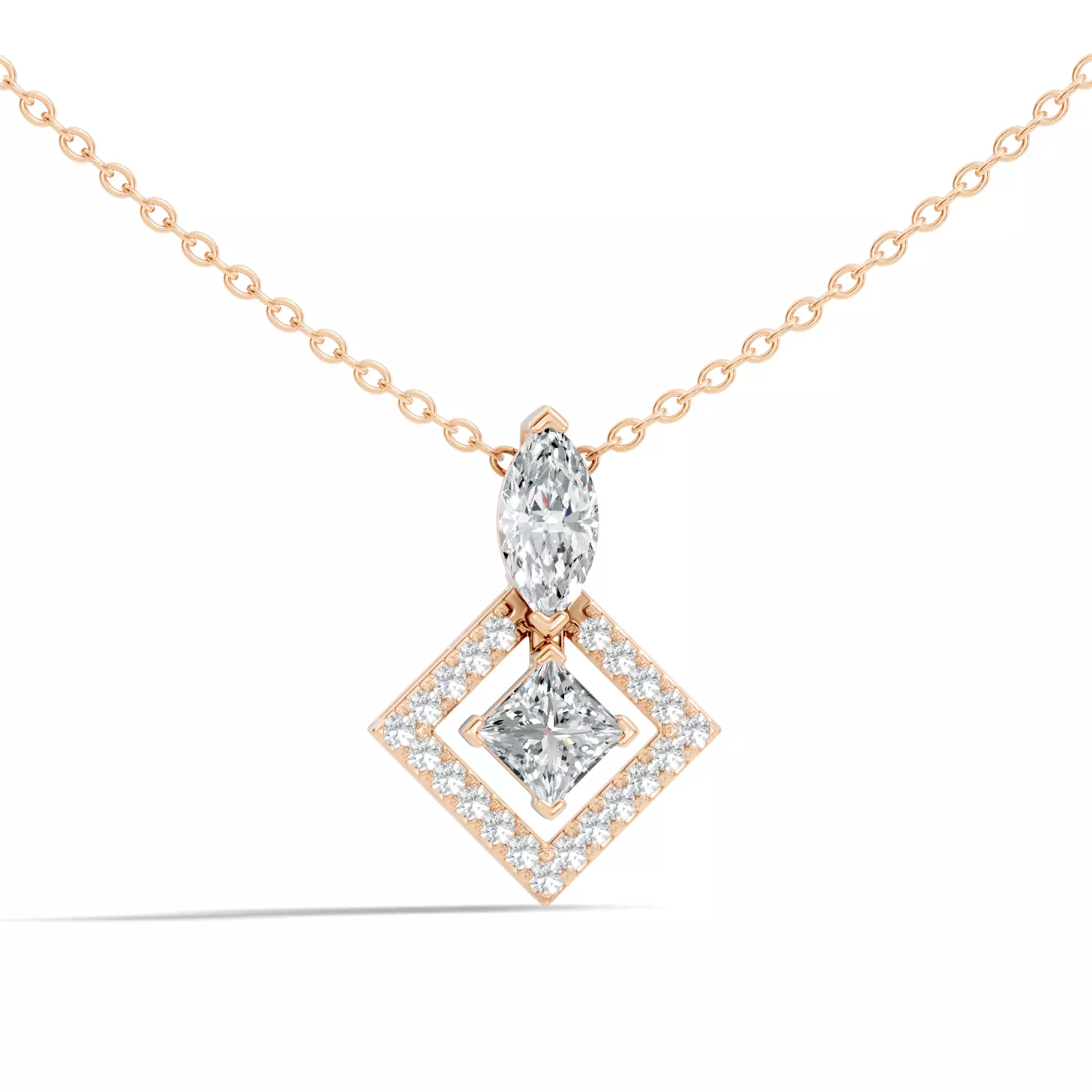 Diamond Pendant 3D print model