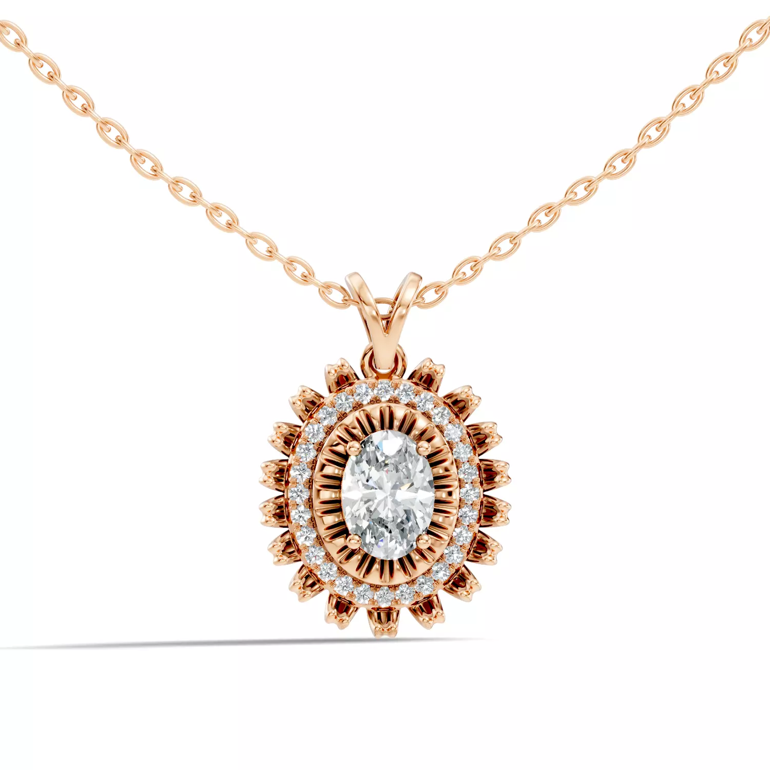 Solitaire Pendant 3D print model