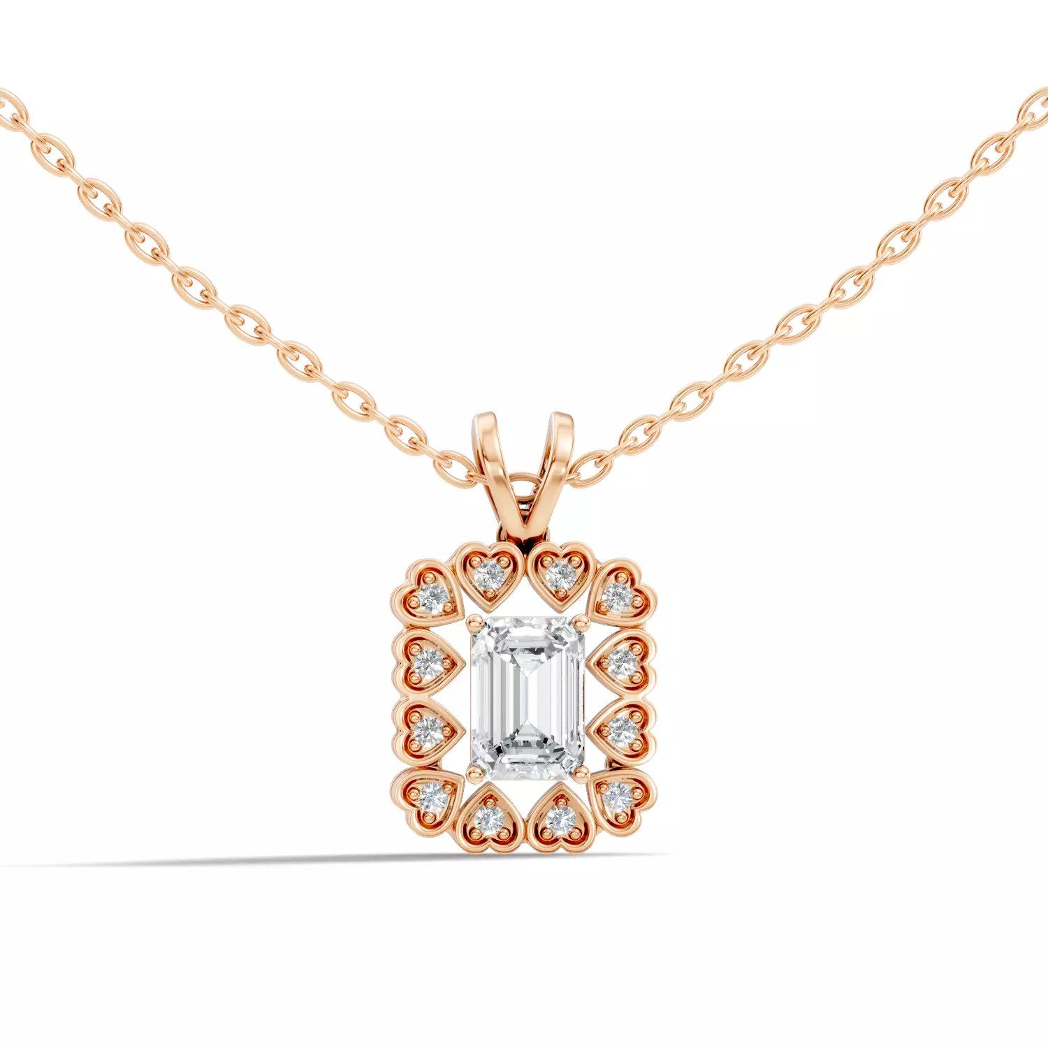 Solitaire Pendant 3D print model