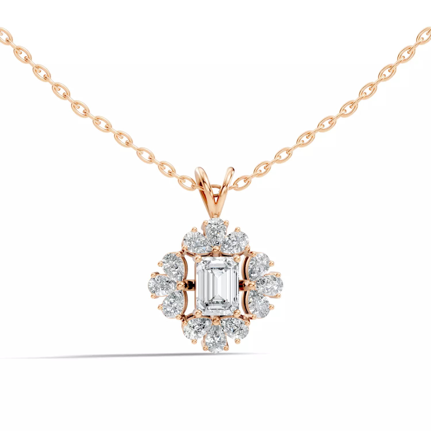Solitaire Pendant 3D print model