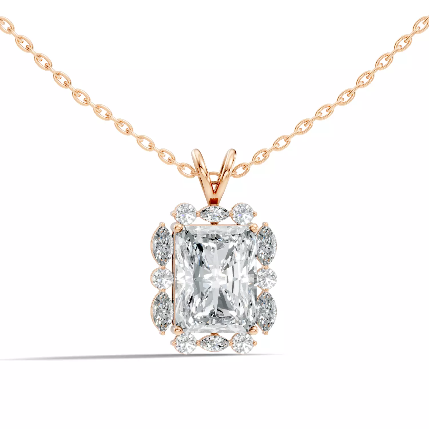 Solitaire Pendant 3D print model
