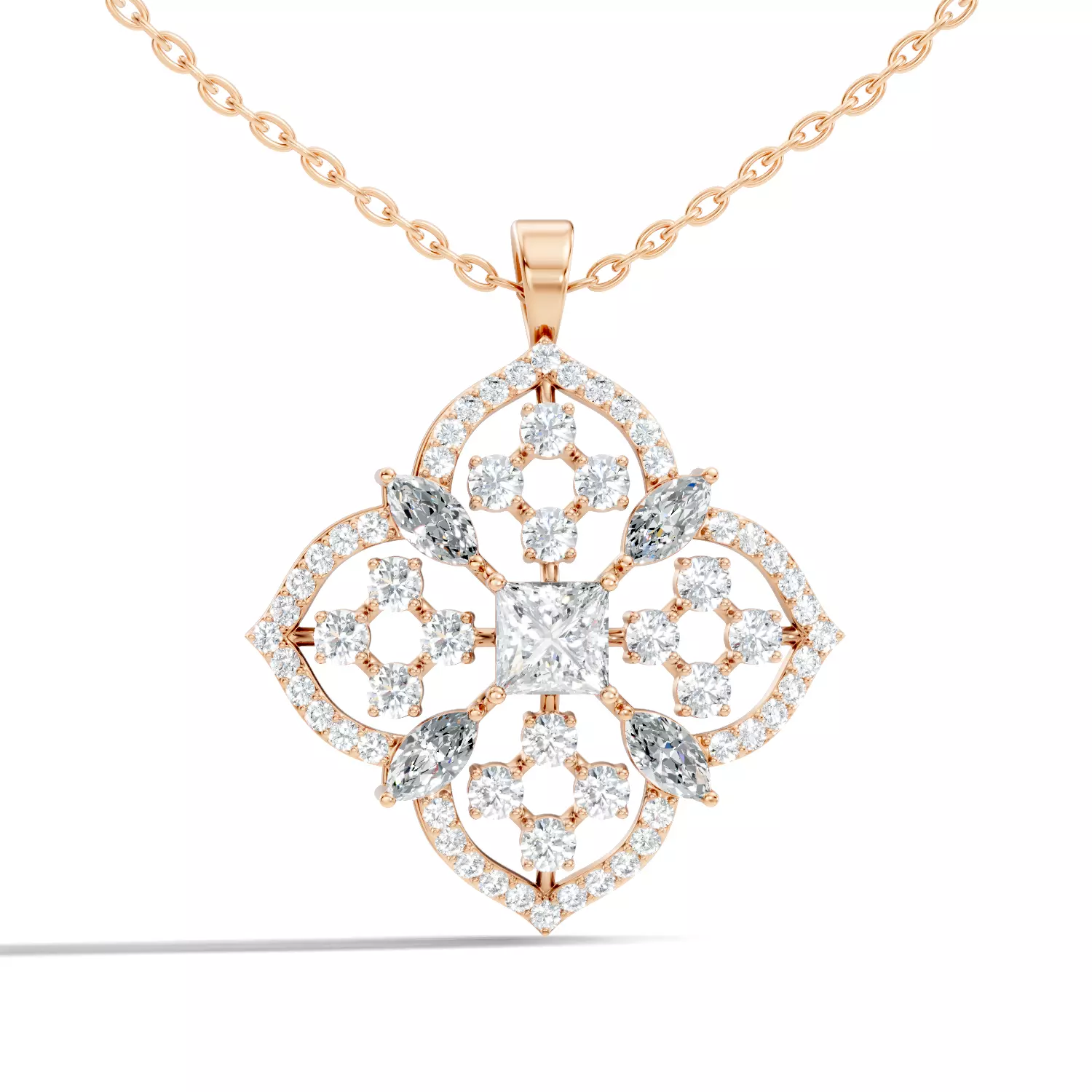 Diamond Pendant 3D print model