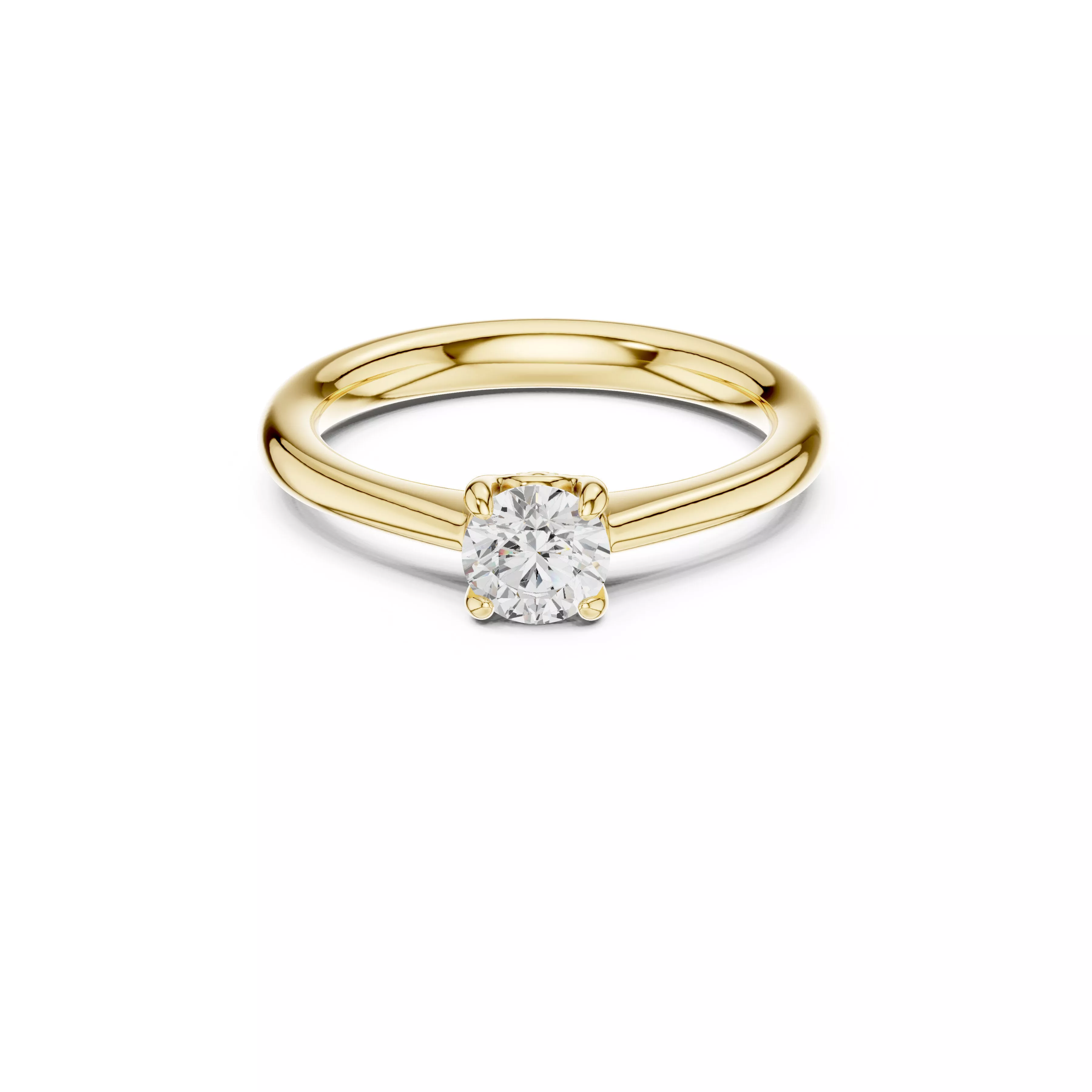 Luxury Diamond Ring Jewelry CAD 3DM STL M-568 3D print model