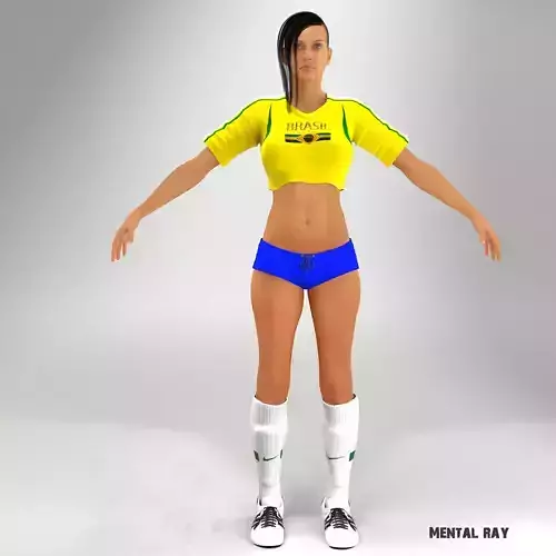 Soccer Lady Lite V1 Not Rigged