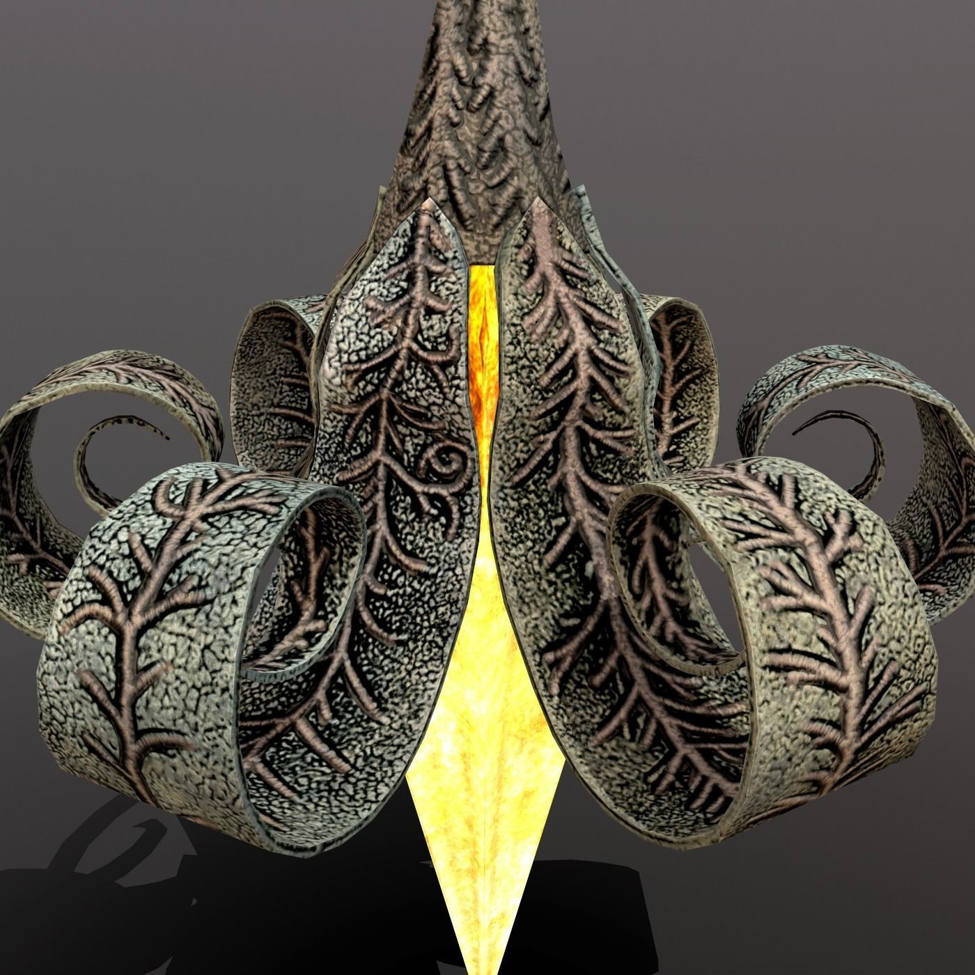 hanging lamp Free low-poly 3D model_18