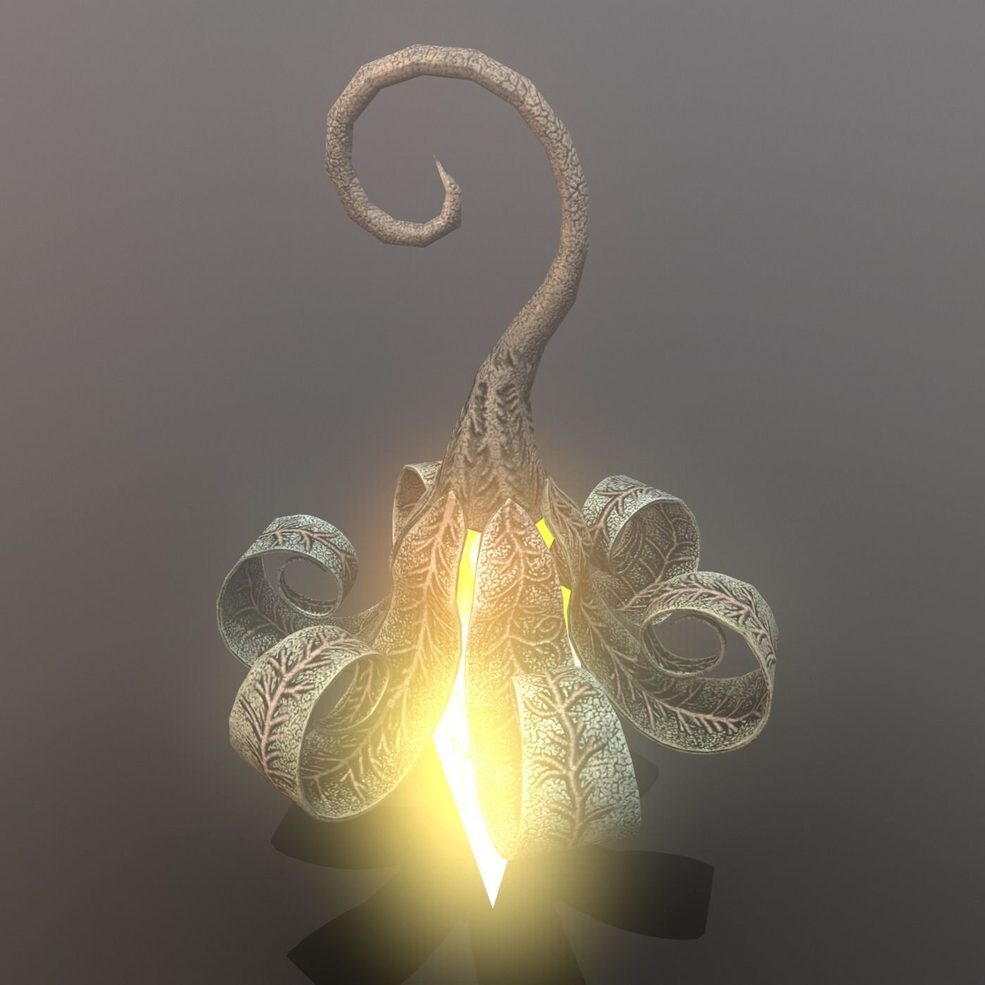 hanging lamp Free low-poly 3D model_11