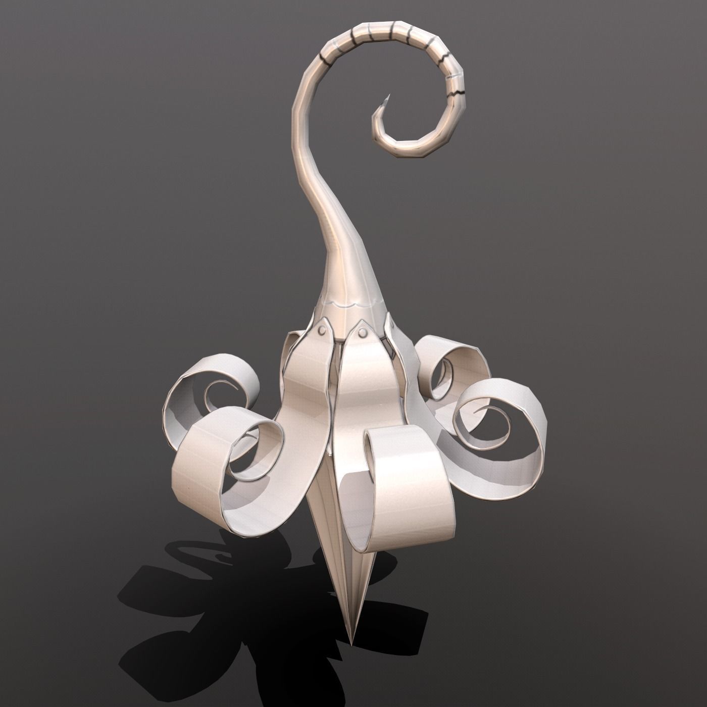 hanging lamp Free low-poly 3D model_6