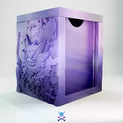 POKEMON TCG GENGAR PORTADECK Shadow-Box EASY PRINT