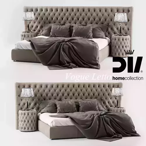 DV HOME Vogue letto 3D model