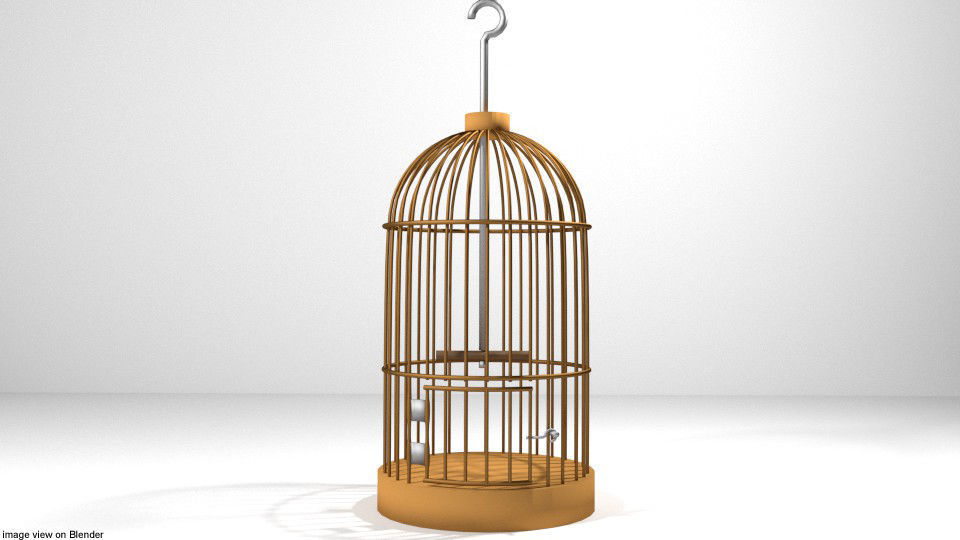 Pet Cage - Type 5 3D model_1