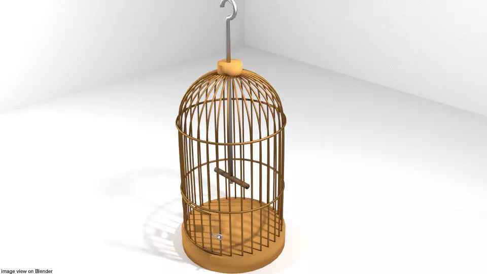 Pet Cage - Type 5 3D model_0
