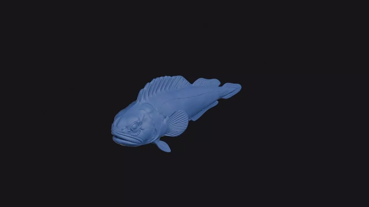 Prowfish 3D print model