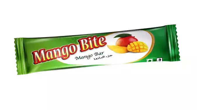 Chocolate Packet 3D model