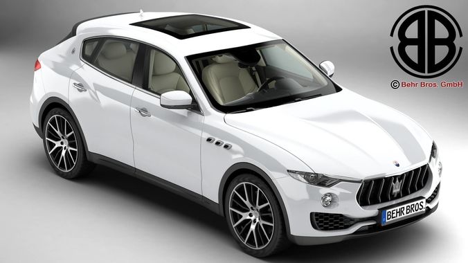 Maserati Levante 2017 3D model