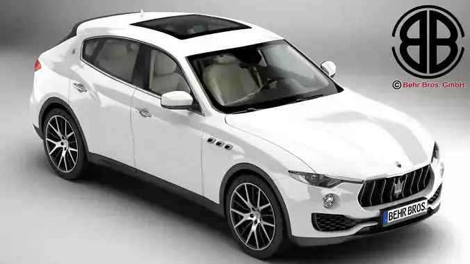Maserati Levante 2017 3D model