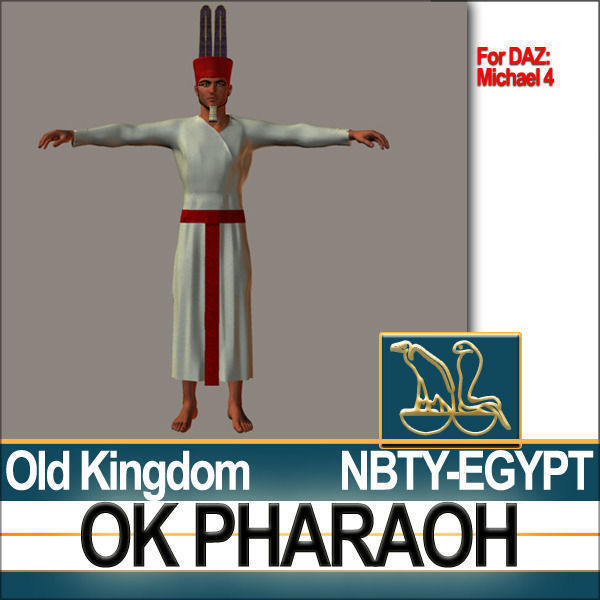Ancient Egypt Pharaoh Props Poser Daz 3D model_20