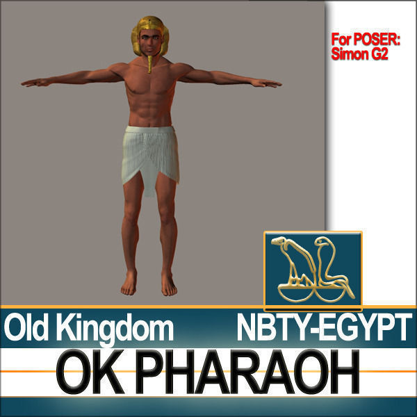 Ancient Egypt Pharaoh Props Poser Daz 3D model_19