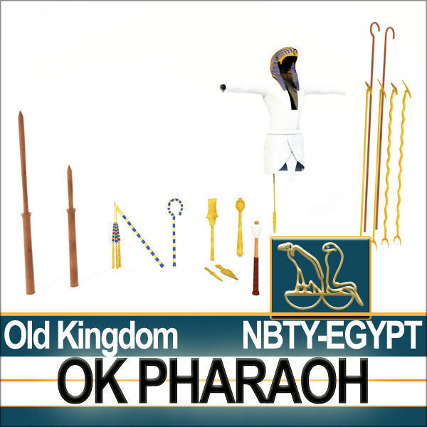 Ancient Egypt Pharaoh Props Poser Daz 3D model_6