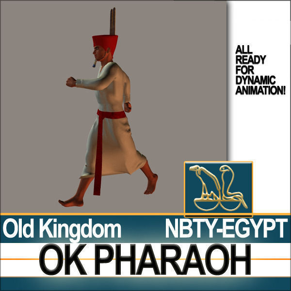 Ancient Egypt Pharaoh Props Poser Daz 3D model_21