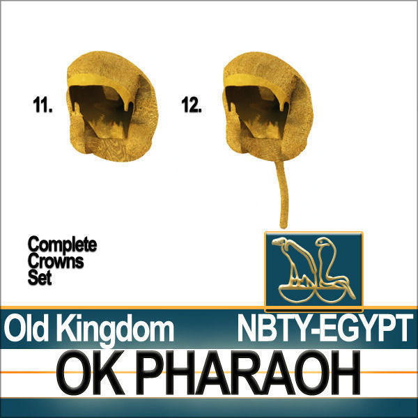 Ancient Egypt Pharaoh Props Poser Daz 3D model_15