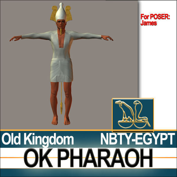 Ancient Egypt Pharaoh Props Poser Daz 3D model_18