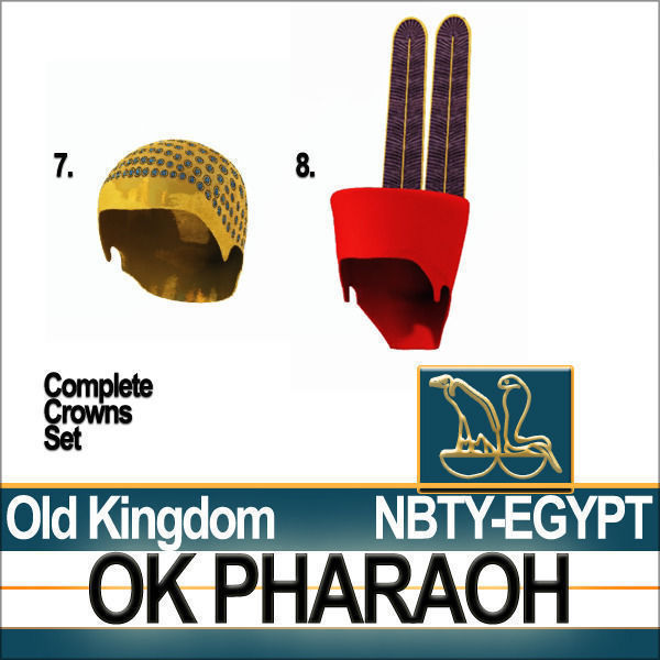 Ancient Egypt Pharaoh Props Poser Daz 3D model_9