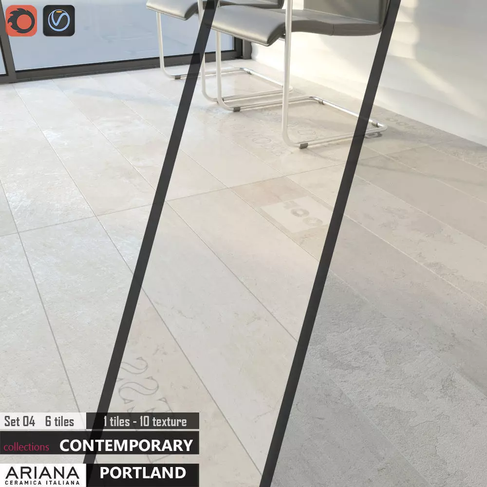 ARIANA PORTLAND Set 04 3D model_0