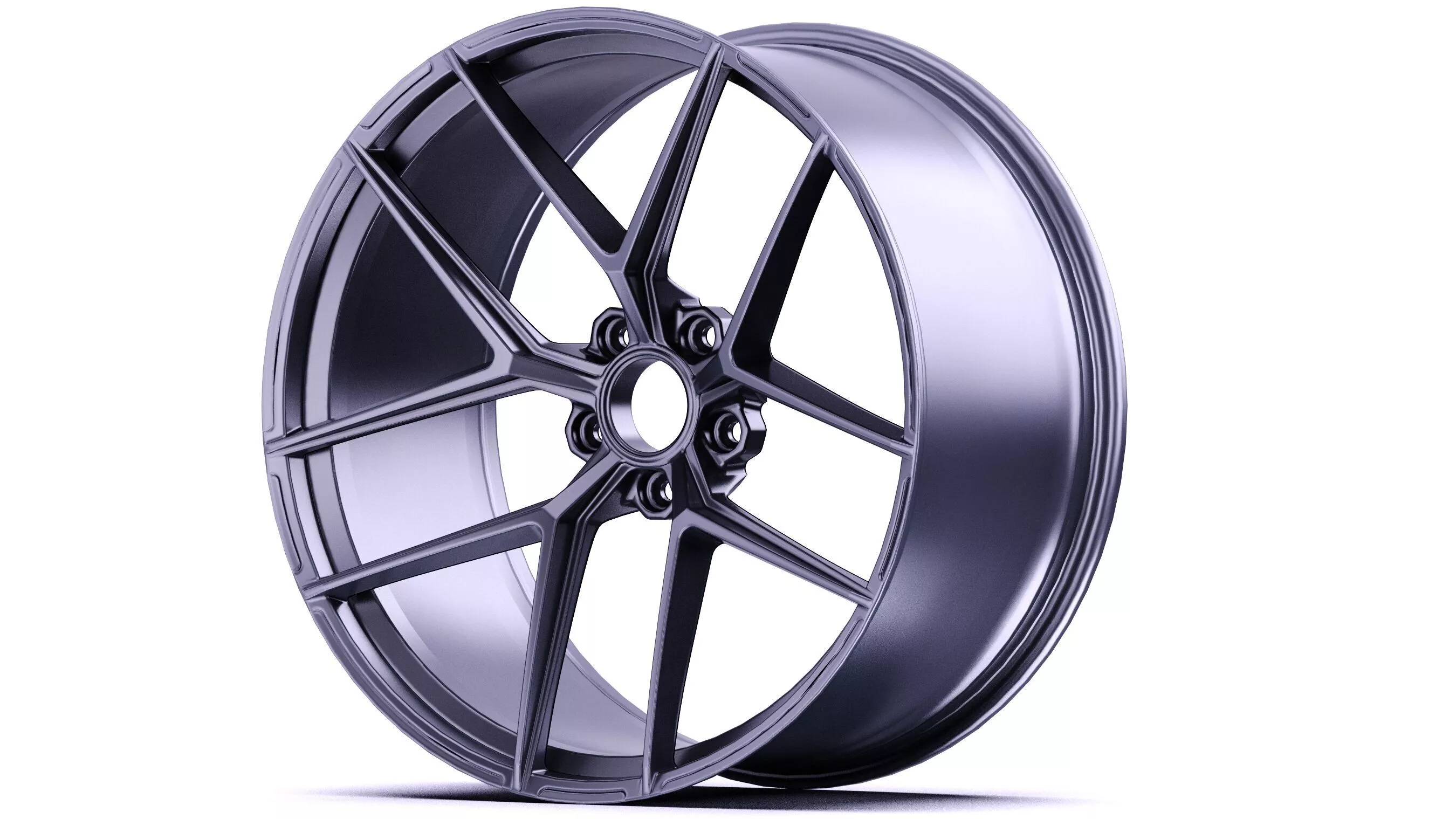 Edelweiss LT3 Wheels Low-poly 3D model