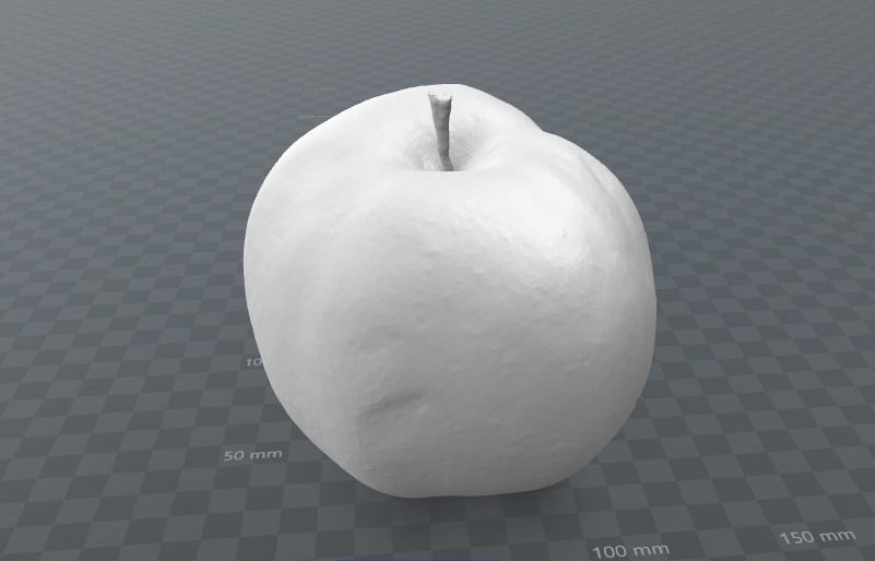 Ligol apple - 3-  laser scanned 3D model_4