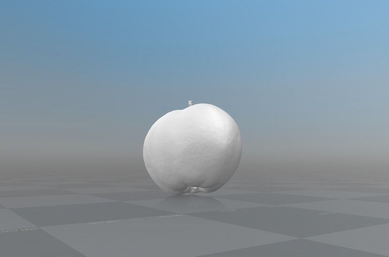 Ligol apple - 3-  laser scanned 3D model_5