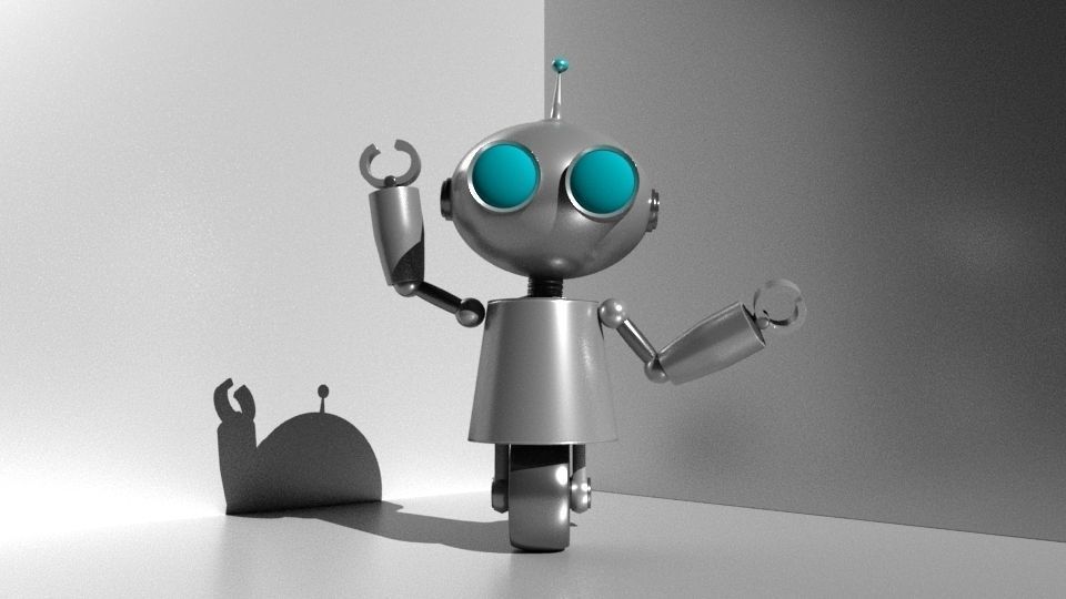 Scifi Robo 3D model_1