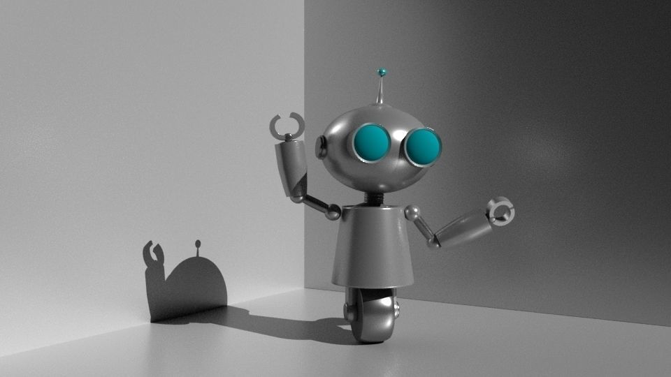 Scifi Robo 3D model_2