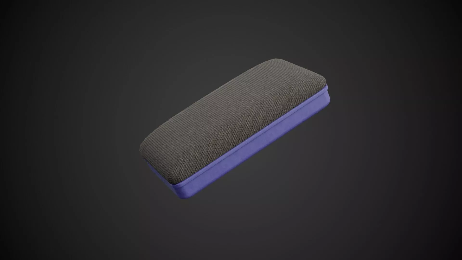 Whiteboard Eraser Low-poly 3D model